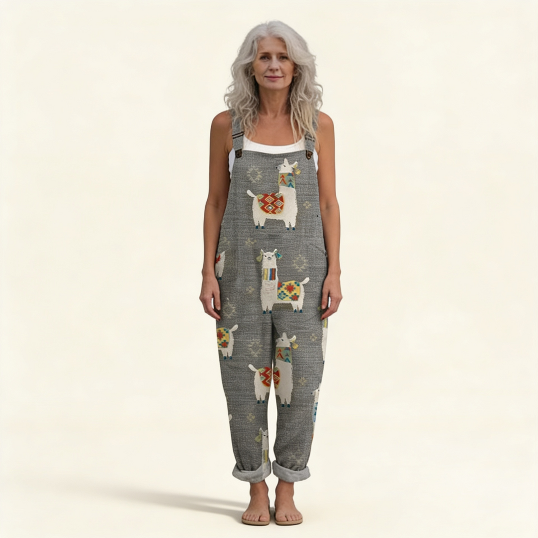 Stone | Gray Bohemian Llamas