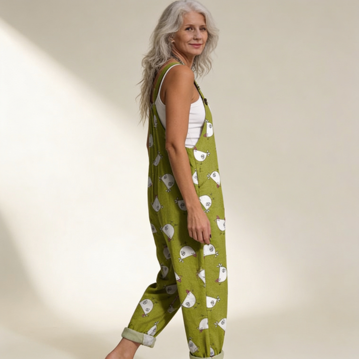 Rebecca | playful chicken pattern