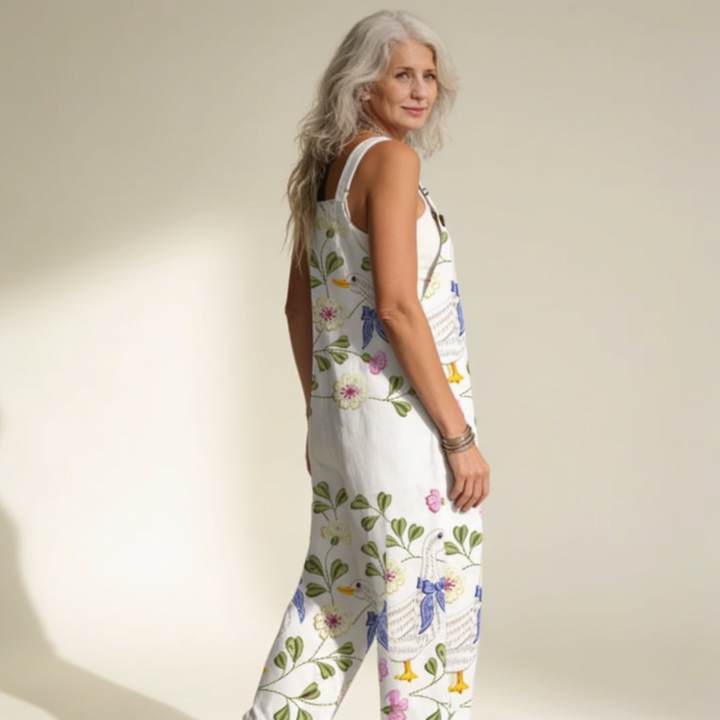 Zara | delicate flower swans
