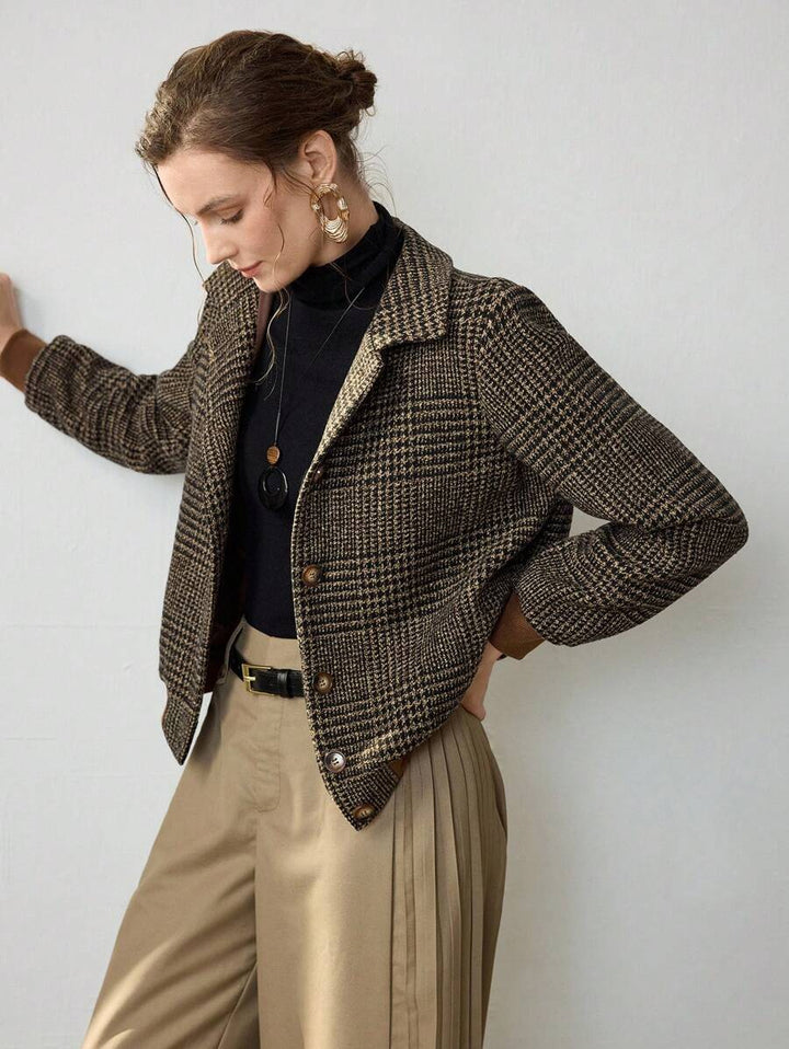 Eline | Woven Double Breasted Coat