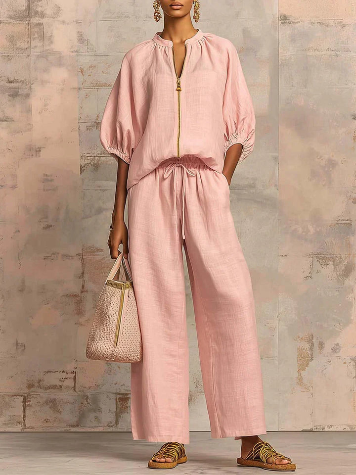 Henrietta | Set of Two: Shirt and Wide Pants