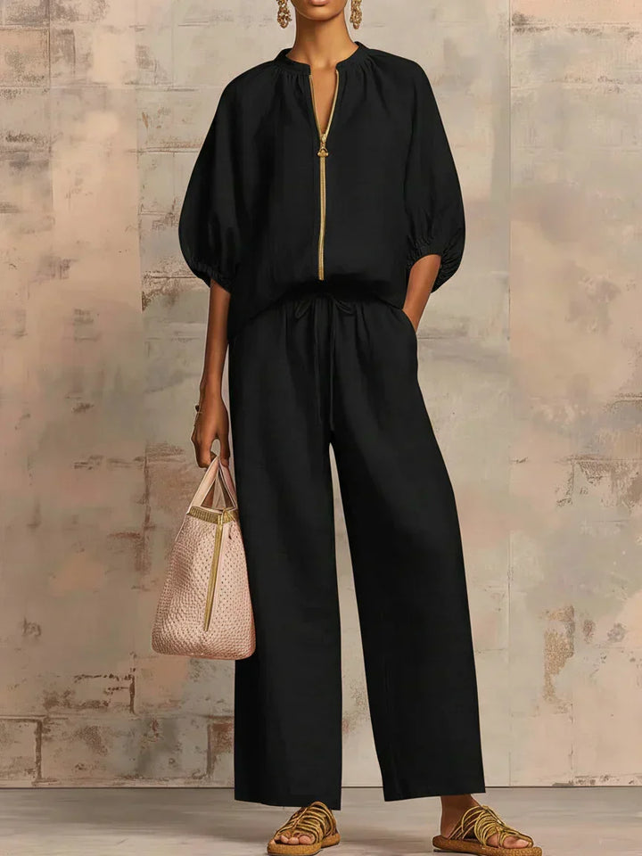 Henrietta | Set of Two: Shirt and Wide Pants