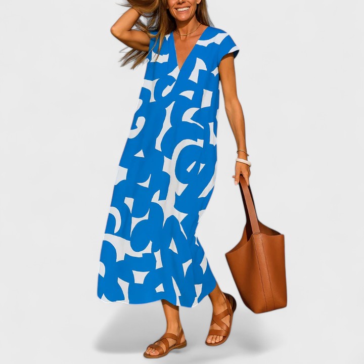Lotte | V-Neck Floating Dress
