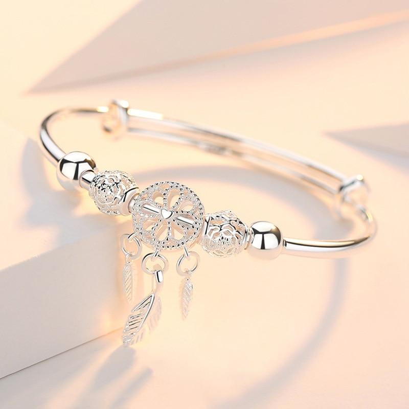 925 Silver Dreamcatcher Bracelet