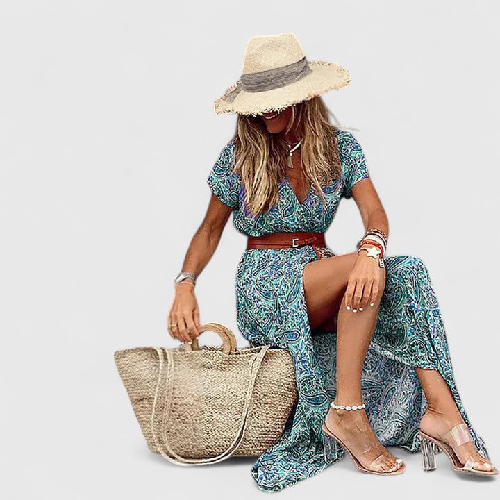 Caroline | Elegant Maxi Boho Dress