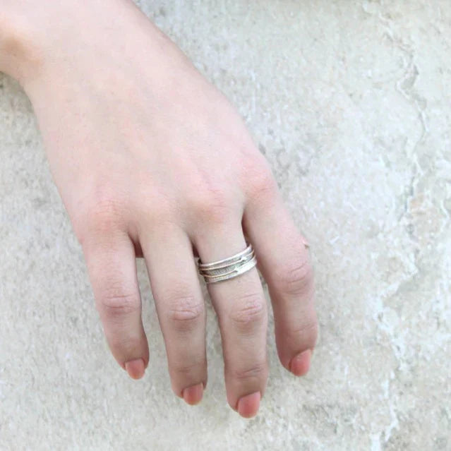 Shine - Vintage Silver Ring Gold Lager