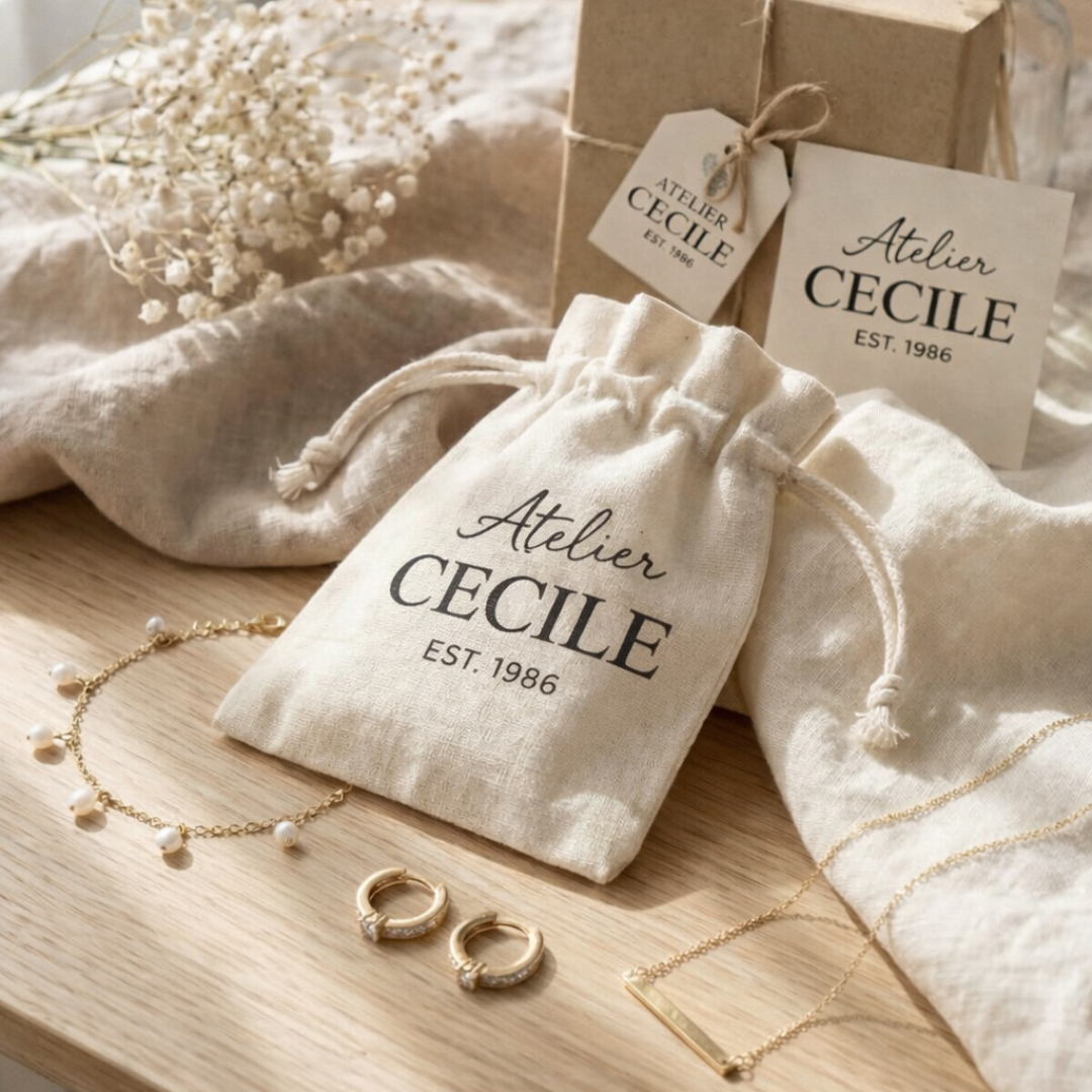 Lily - Vintage Ring Set in Gold and Zirconia