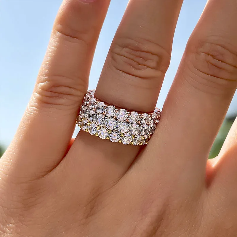 Élise – Diamond ring with double band