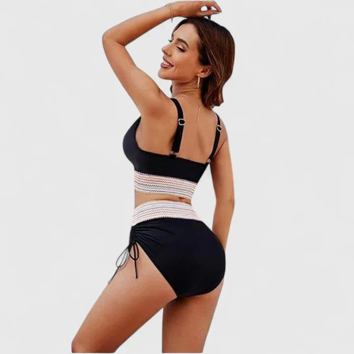 Yara | Elegant High Bikini Set