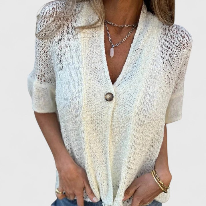 Ineke | Elegant Knitted Blouse