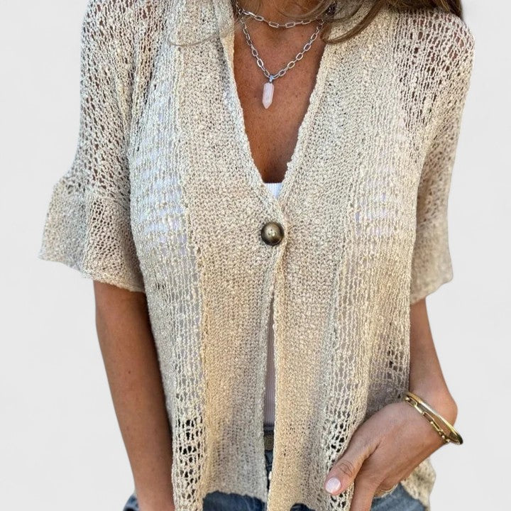 Ineke | Elegant Knitted Blouse