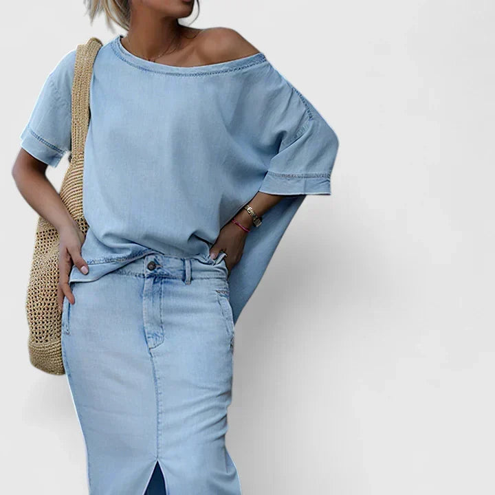 Flower | Elegant Maxi Skirt