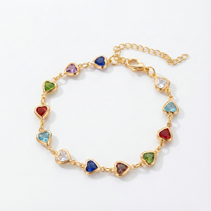 Unique Heart-Shaped Bracelet