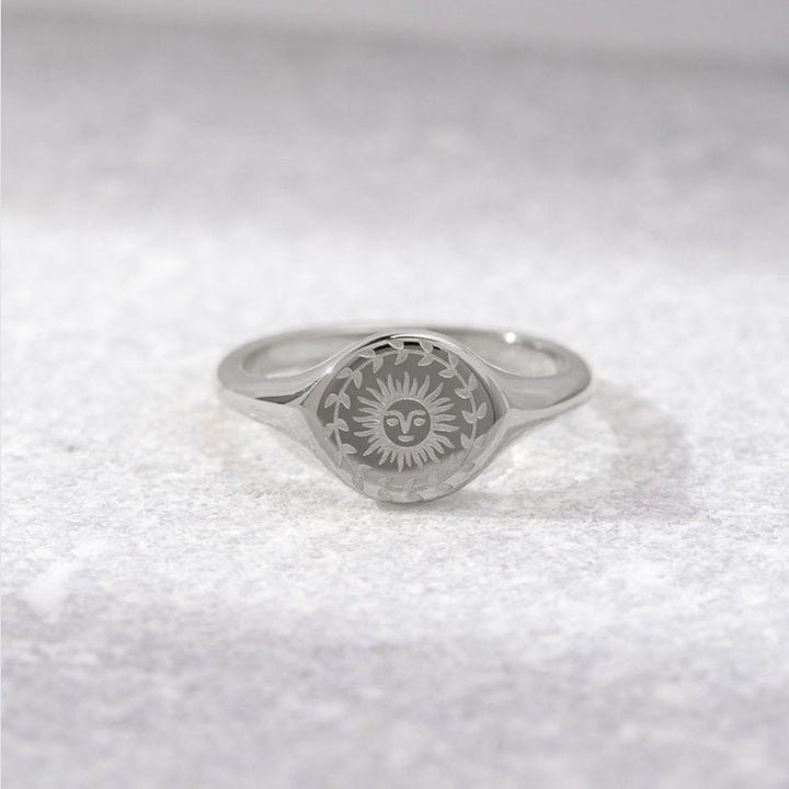 Golden ring for the summer solstice