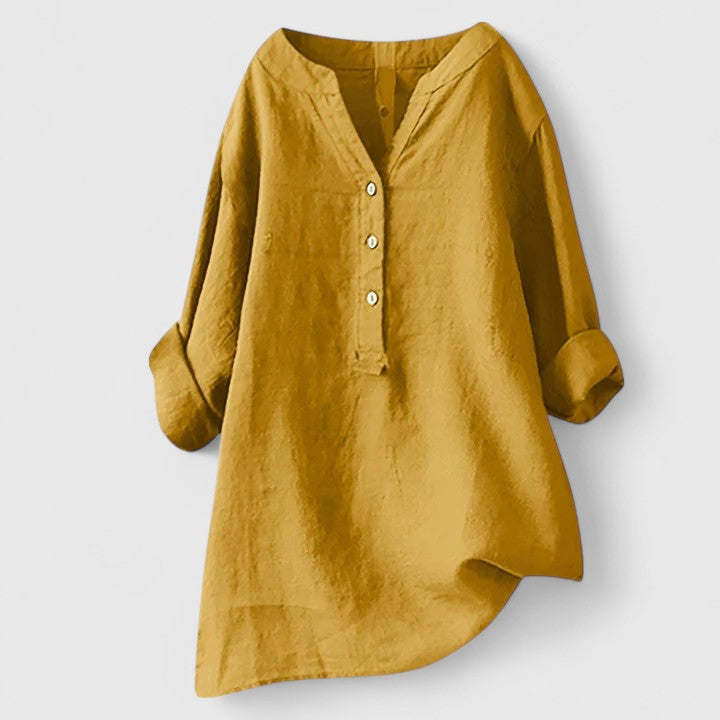 Famke | Elegant Blouse with Buttons