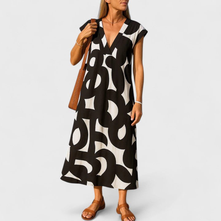 Lotte | V-Neck Floating Dress