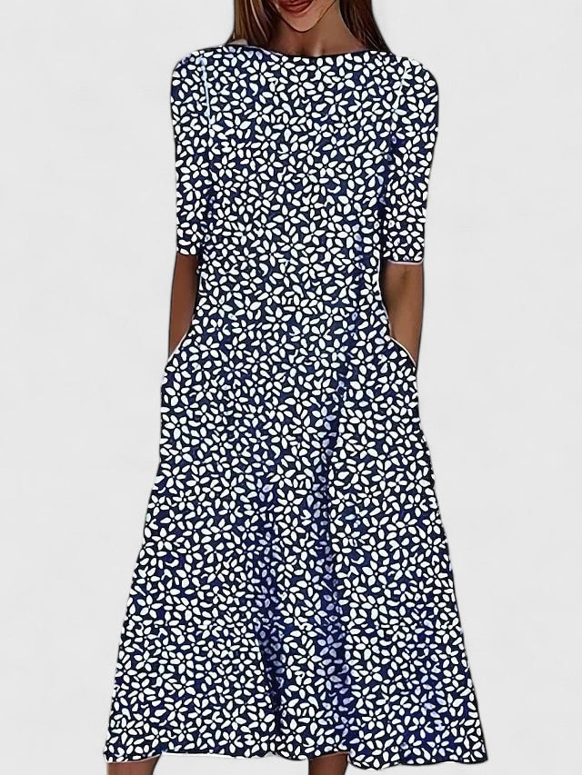Olivia | Elegant Midi Dress
